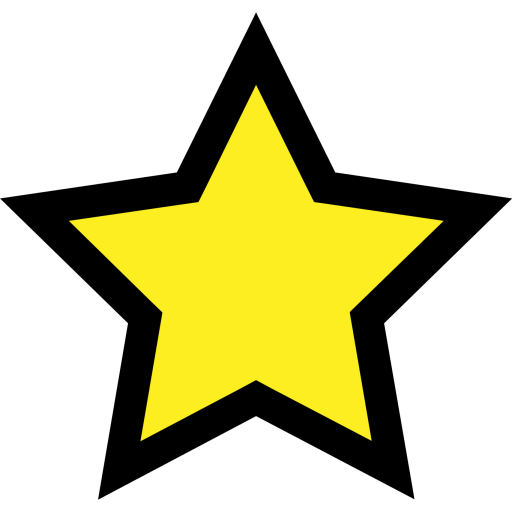 Yellow star Star yellow SVG, PNG icon